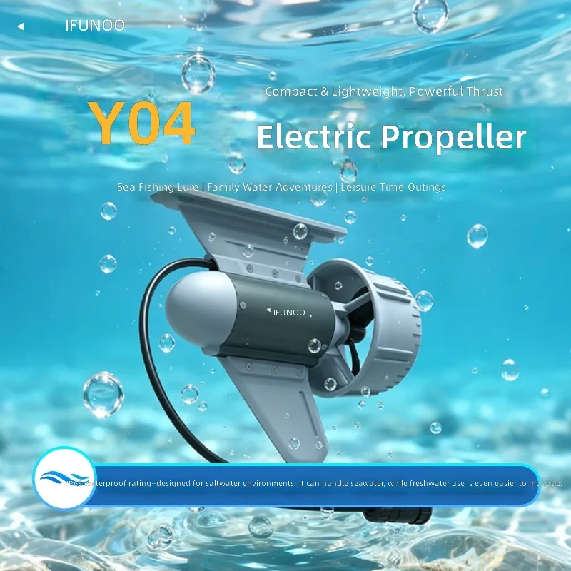 Fishing Boat Outboard Motor - Propulsor Subaquático Elétrico de 24V 330W