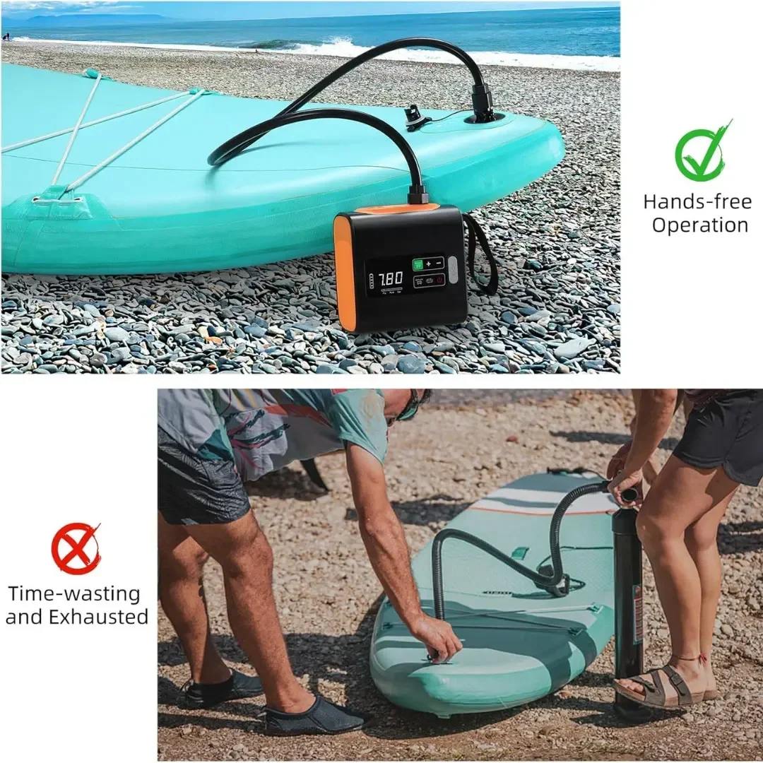 Bomba de Ar Portátil para Camp - Fishing Boat Oar avaliação e preço