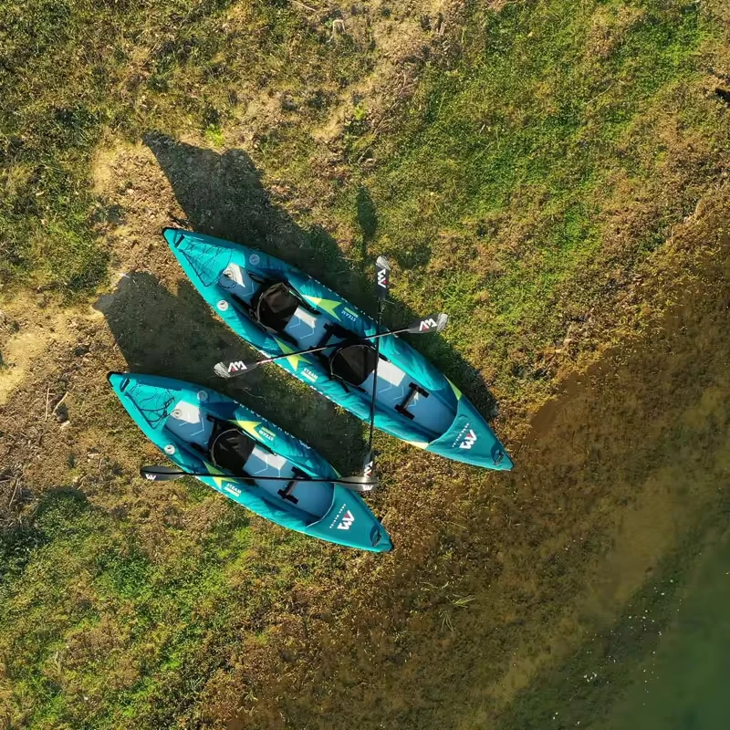 Canoa Caiaque Inflável para 1- - Fishing Boat Paddle avaliação e preço