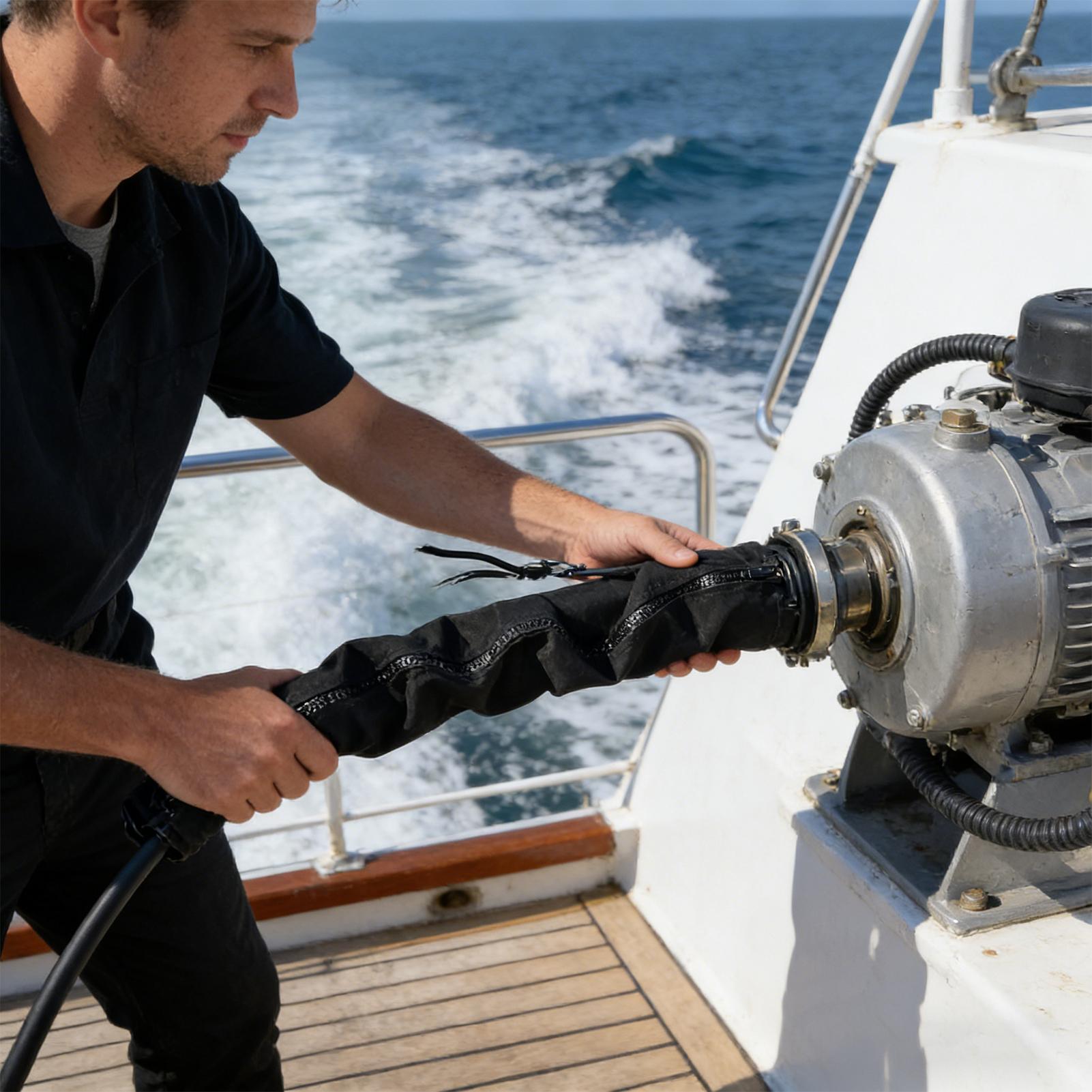 Capa Protetora de Cabos para M - Fishing Boat Outboard Motor avaliação e preço