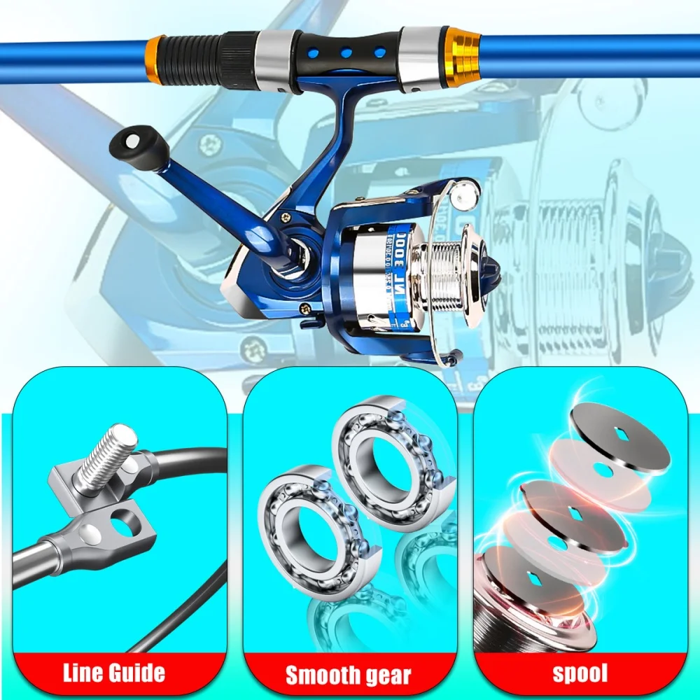 Conjunto de vara de pesca tele - Fishing Boat Oar avaliação e preço